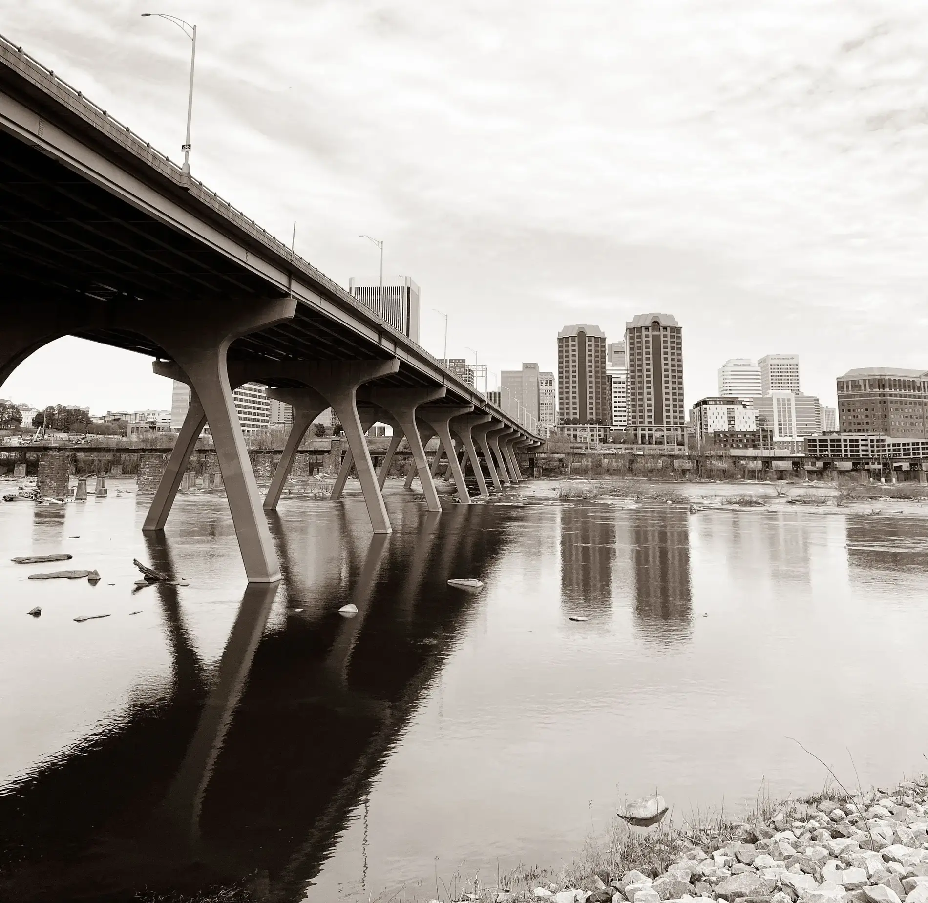 Manchester Bridge in Richmond, VA