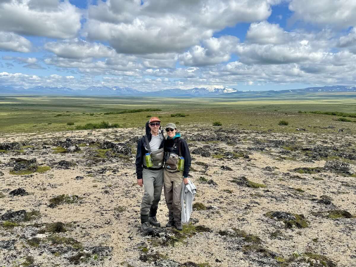 Will Melton & Courtney Turrin in Katmai National Forest