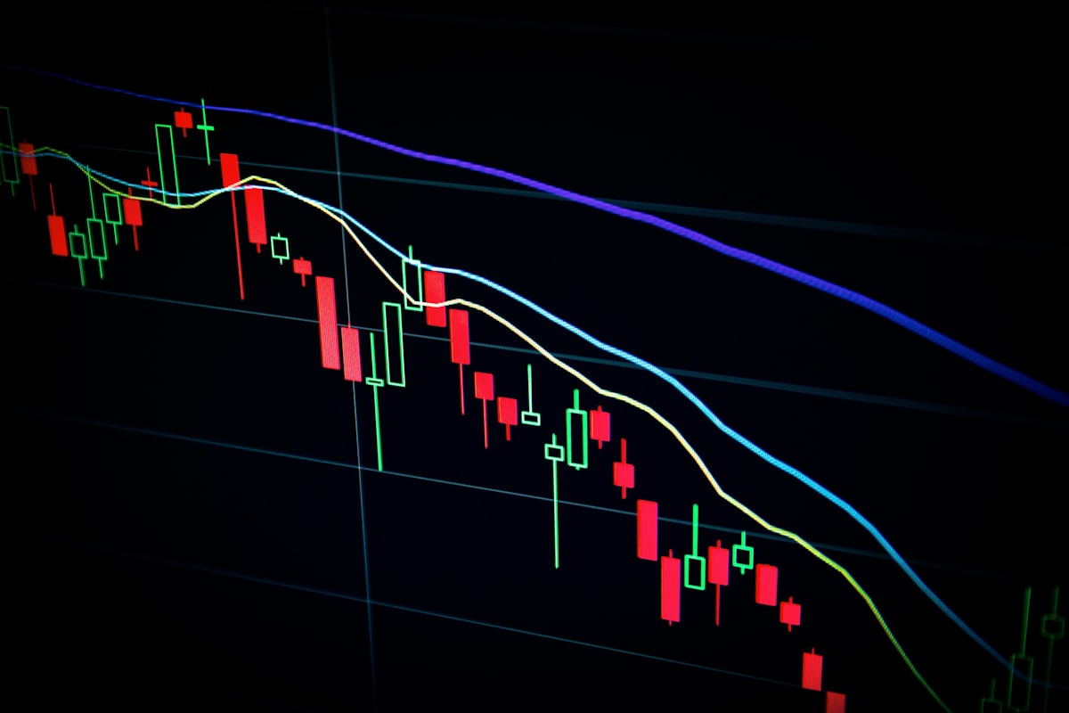 Stock market trading screens