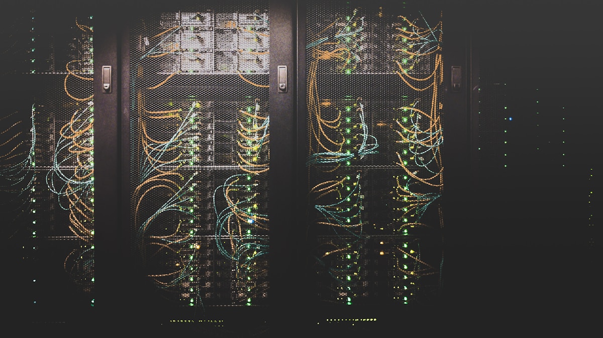 Data center server infrastructure in a modern facility