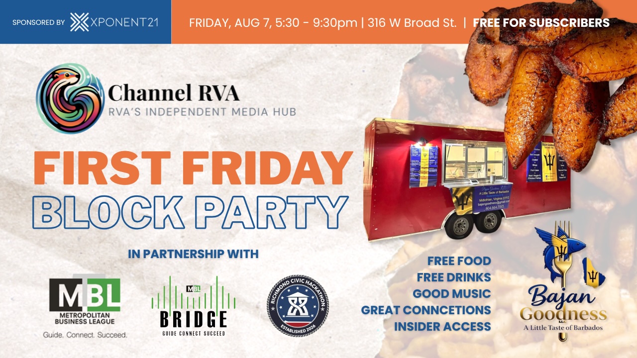 Channel RVA First Friday: August Block Party
