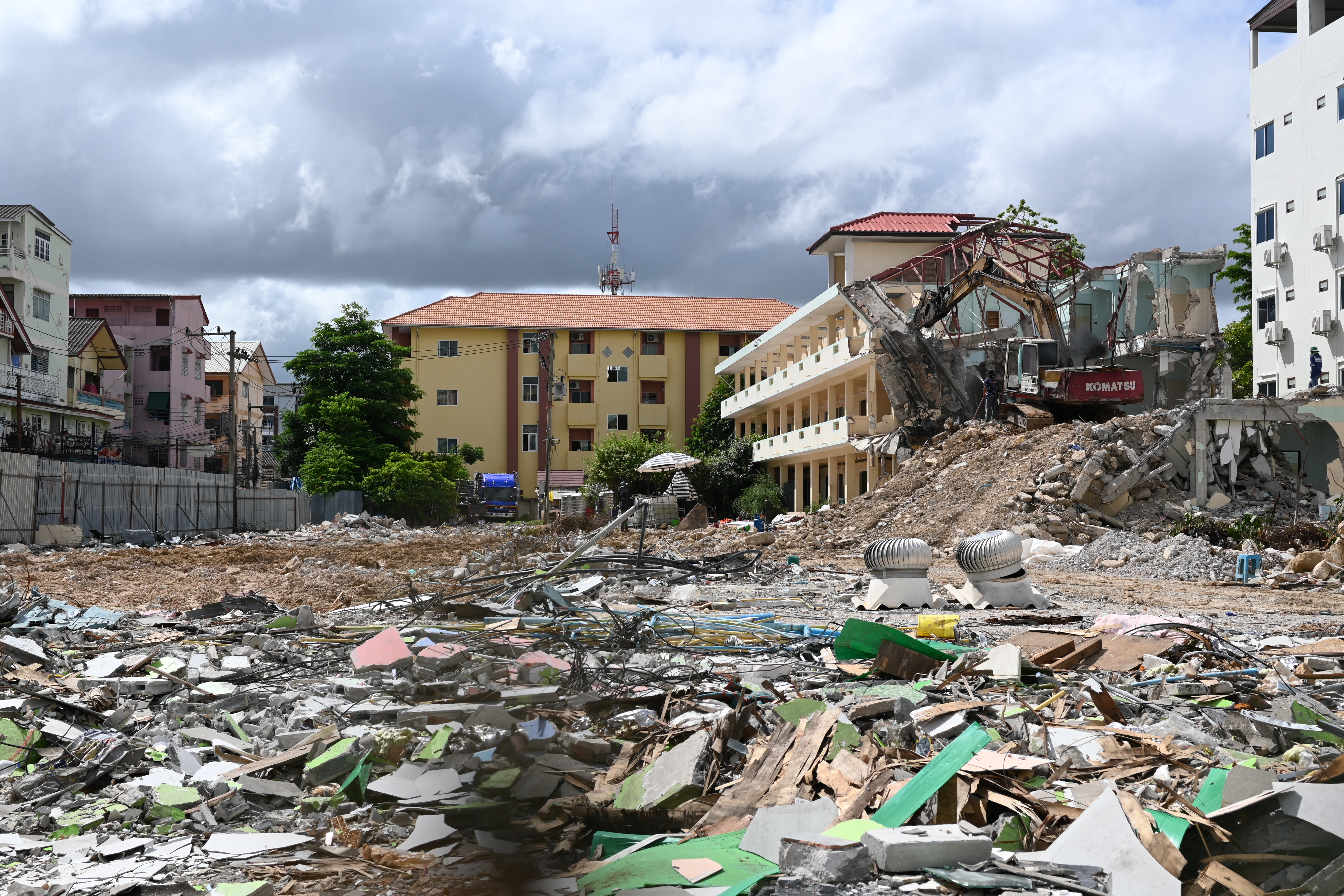 End of an Era: Demolition Crews Clear Scott’s Addition Dairy Bar Site